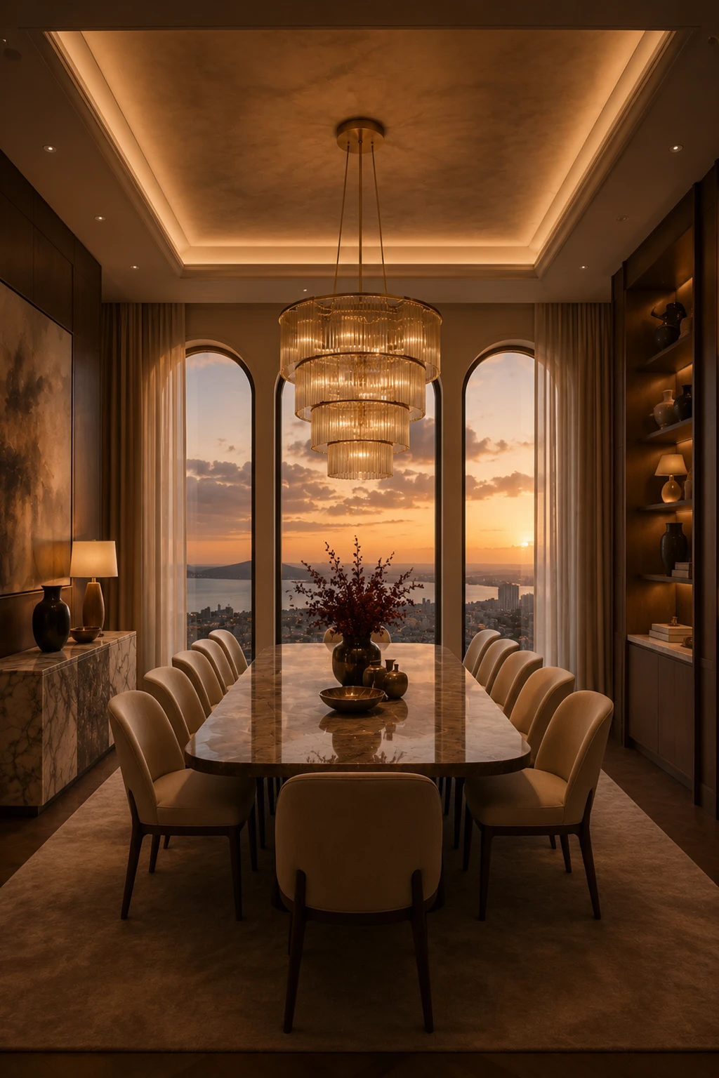 Yemek Odası koleksiyonu, Versaille Luxury Furniture