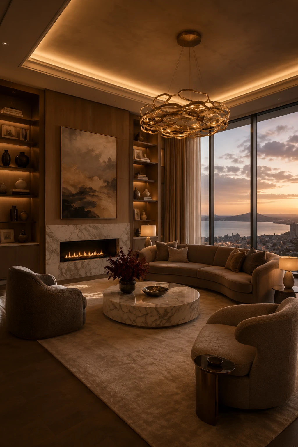 Oturma Odası koleksiyonu, Versaille Luxury Furniture